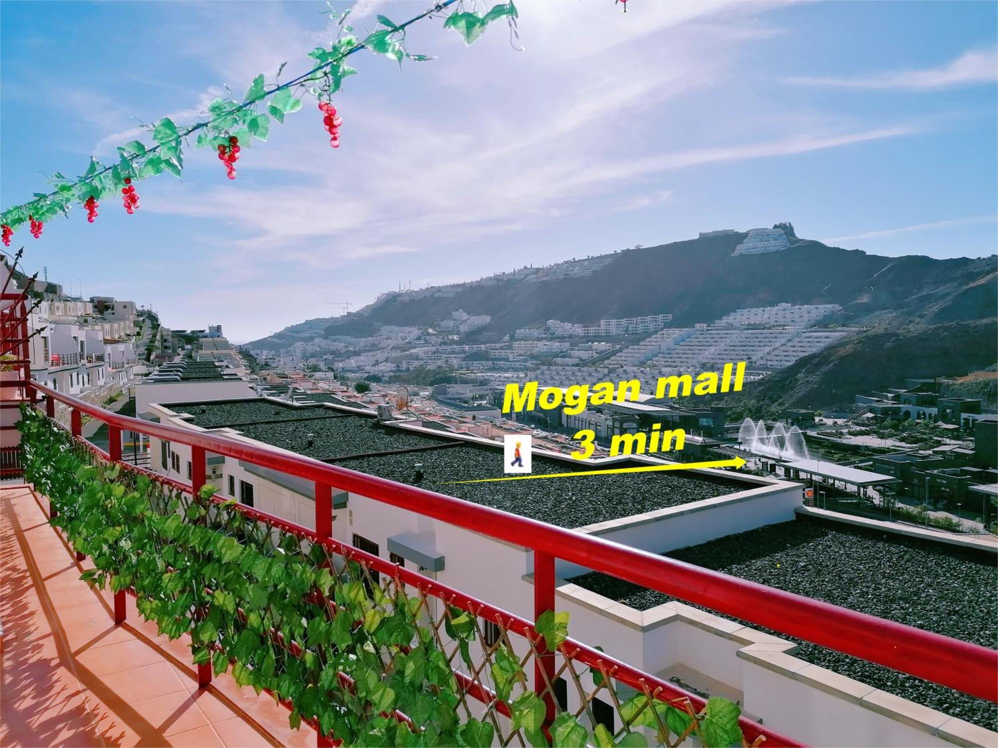 Big Villa Puerto Rico Streetfront With Private Saltwater Jacuzzi Pool, Bbq, Kitchen & 3 Terraces Near Shopping Center Puerto Rico (Gran Canaria) Dış mekan fotoğraf