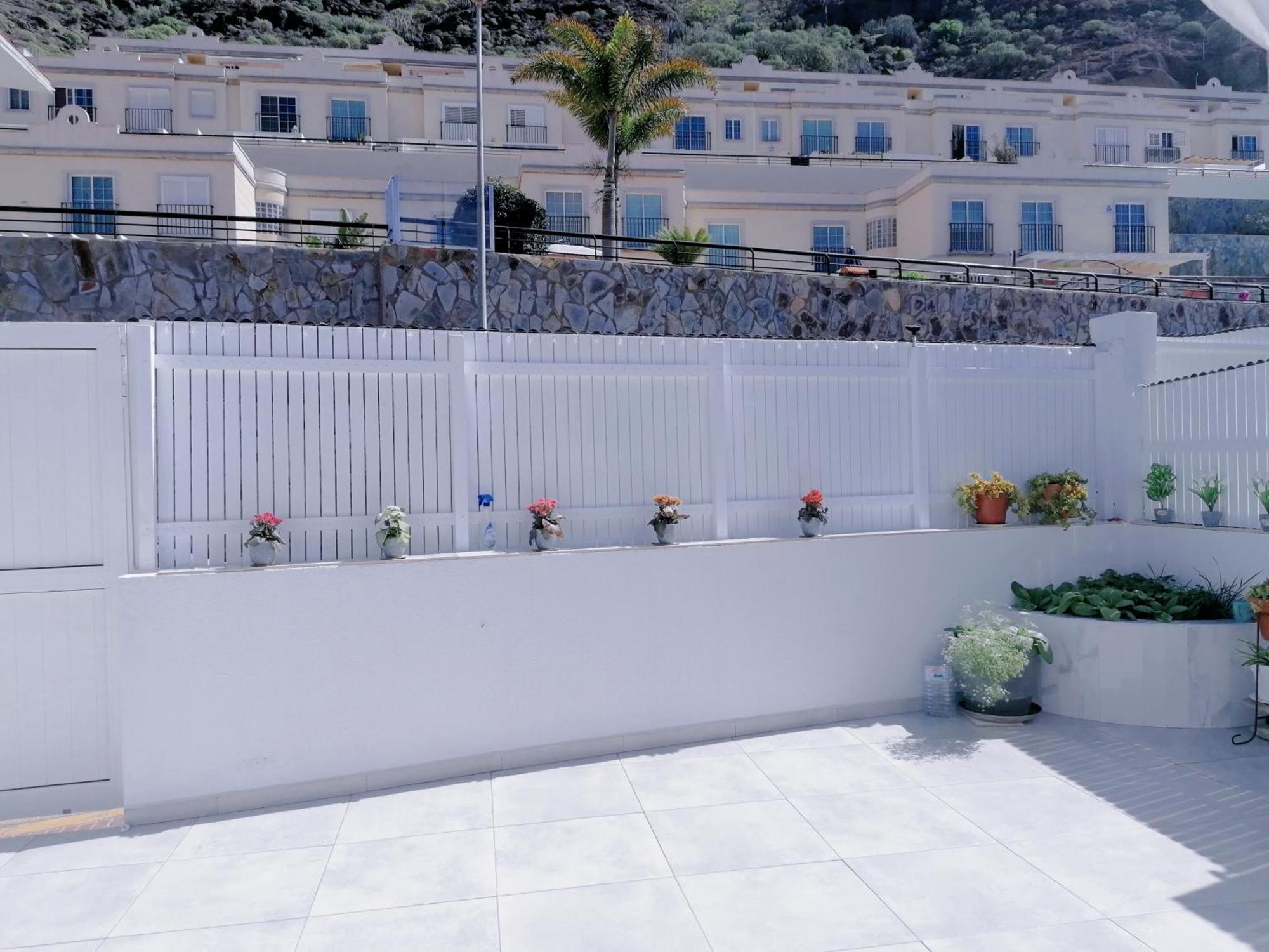 Big Villa Puerto Rico Streetfront With Private Saltwater Jacuzzi Pool, Bbq, Kitchen & 3 Terraces Near Shopping Center Puerto Rico (Gran Canaria) Dış mekan fotoğraf