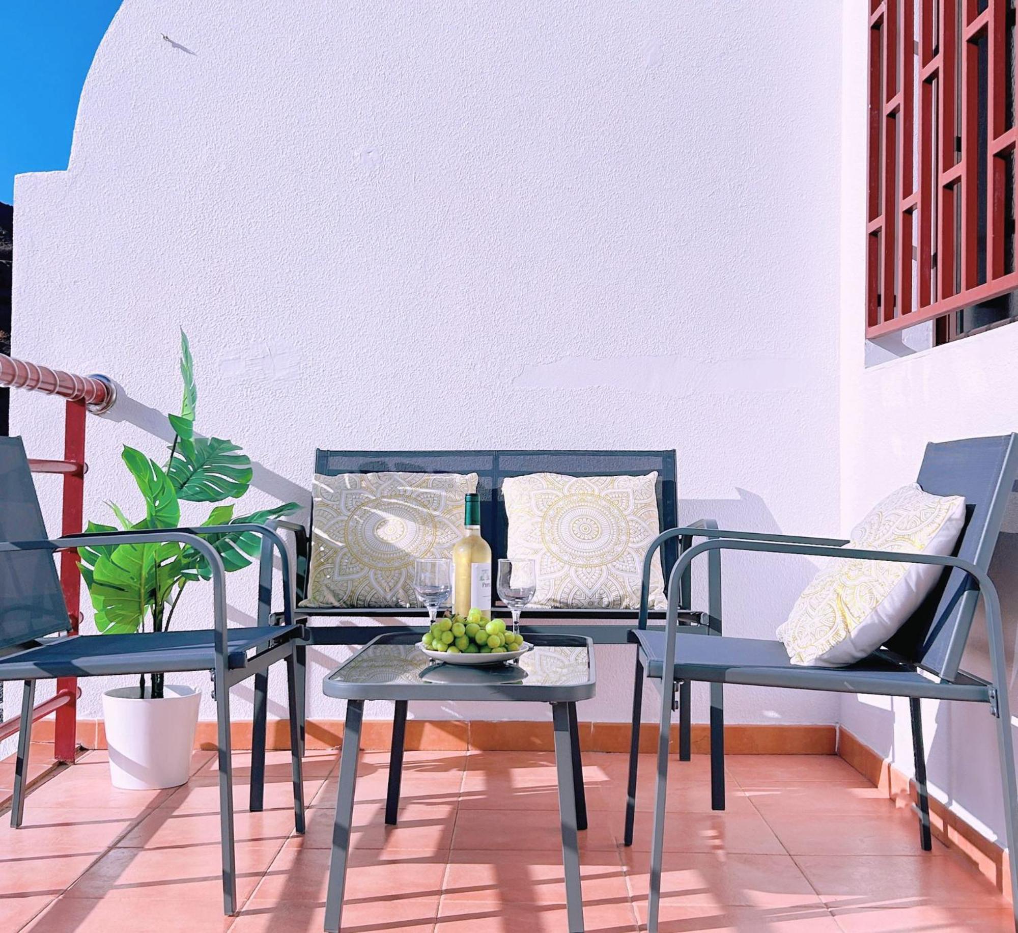 Big Villa Puerto Rico Streetfront With Private Saltwater Jacuzzi Pool, Bbq, Kitchen & 3 Terraces Near Shopping Center Puerto Rico (Gran Canaria) Dış mekan fotoğraf